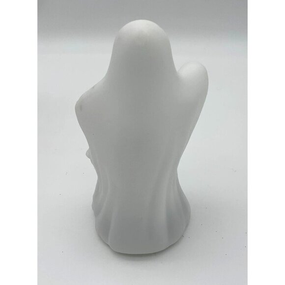 Ghost Themed Ceramic Candy Dish,Towel, Plastic Ghost Decor, Toy Halloween Lot - Picture 8 of 16